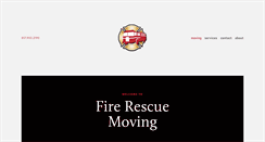 Desktop Screenshot of firerescuemoving.com